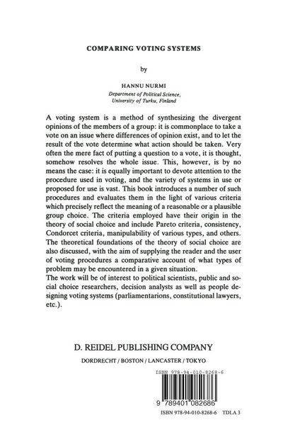 Produktbild: Comparing Voting Systems