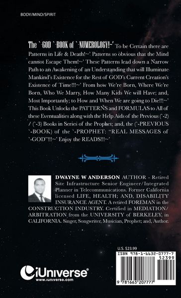 Produktbild: The `-God `-Book of `-Numerology!~'