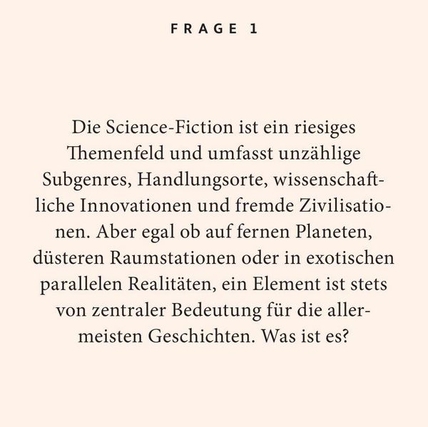 Produktbild: Science-Fiction-Quiz