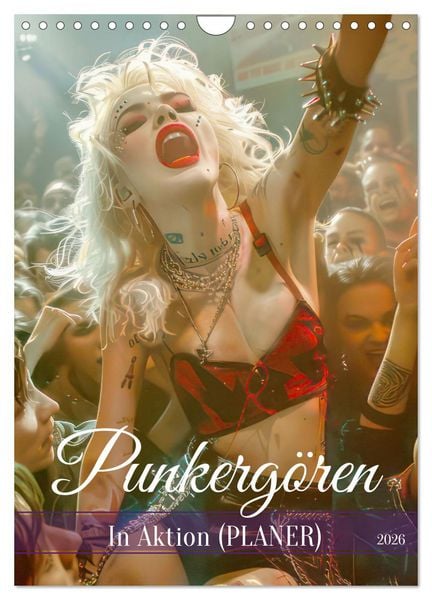 Produktbild: Punkerg&ouml;ren - In Aktion (Wandkalender 2026 DIN A4 hoch), CALVENDO Monatskalender