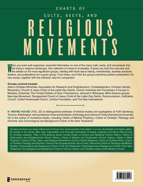 Produktbild: A Charts of Cults, Sects, and Religious Movements