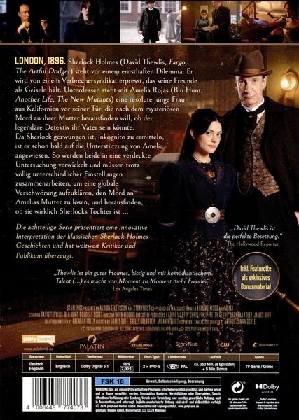Produktbild: Sherlock & Daughter - Zwei Holmes sind besser als einer. Staffel 1 [2 DVDs]