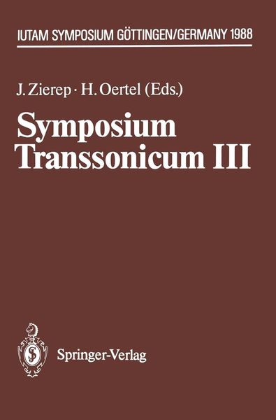 Produktbild: Symposium Transsonicum III