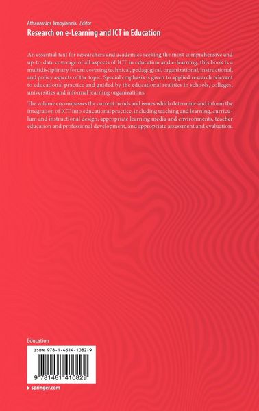 Produktbild: Research on e-Learning and ICT in Education