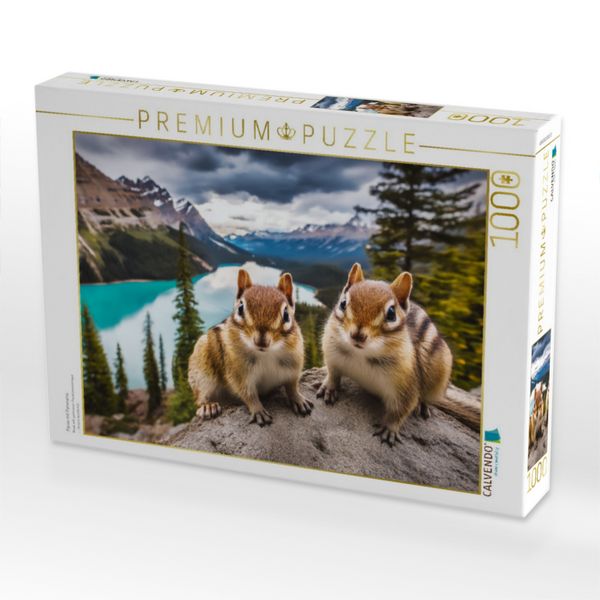 Produktbild: CALVENDO Puzzle Pause mit Panorama | 1000 Teile Lege-Gr&ouml;&szlig;e 64x48cm Foto-Puzzle f&uuml;r gl&uuml;ckliche Stunden