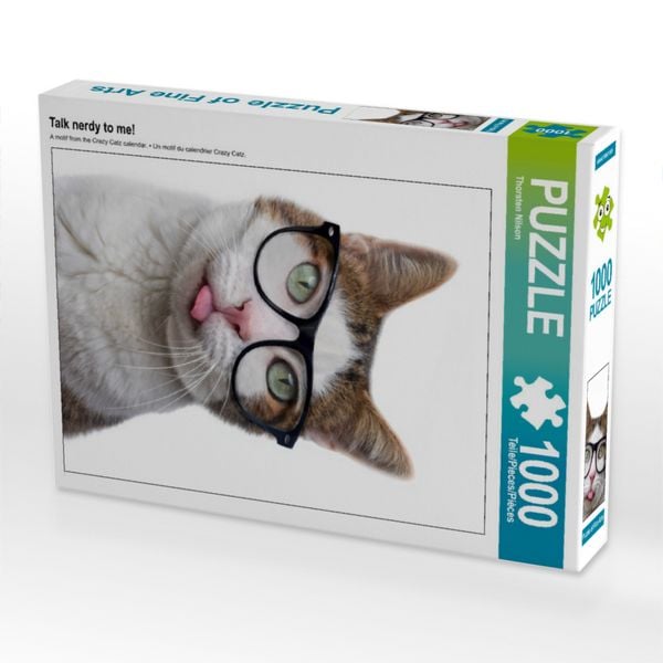 Produktbild: CALVENDO Puzzle Ein Motiv aus dem Kalender Crazy Catz. | 1000 Teile Lege-Gr&ouml;&szlig;e 64x48cm Foto-Puzzle f&uuml;r gl&uuml;ckliche Stunden