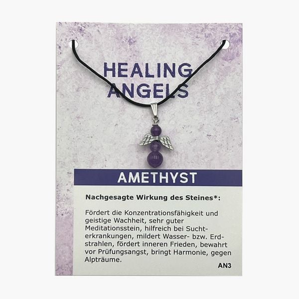 Produktbild: Amethyst Minicard Healing Angels