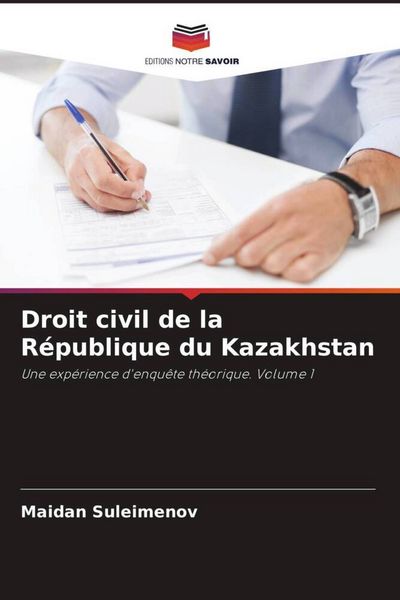 Produktbild: Droit civil de la R&eacute;publique du Kazakhstan