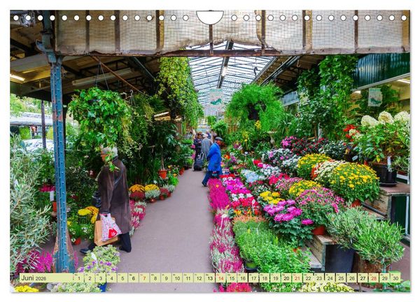 Produktbild: M&auml;rkte der Welt - fotografische Impressionen von M&auml;rkten ber&uuml;hmter St&auml;dte (Wandkalender 2026 DIN A4 quer), CALVENDO Monatskalender