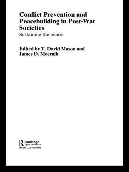 Produktbild: Conflict Prevention and Peace-building in Post-War Societies