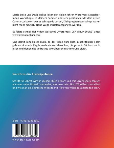 Produktbild: WordPress f&uuml;r EinsteigerInnen