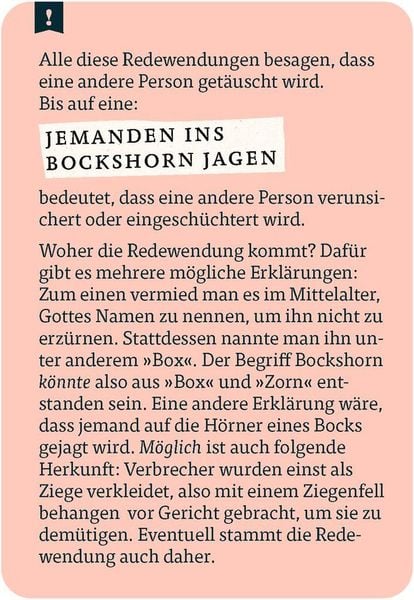 Produktbild: Das gro&szlig;e Quiz der Redewendungen & Sprichw&ouml;rter