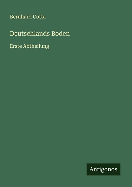 Produktbild: Deutschlands Boden