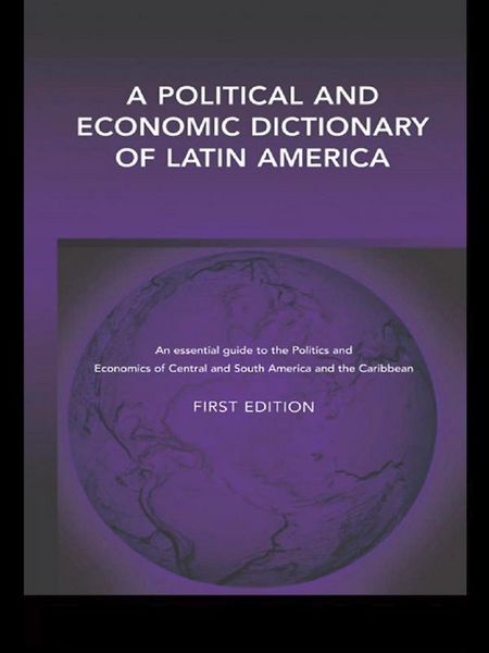 Produktbild: A Political and Economic Dictionary of Latin America