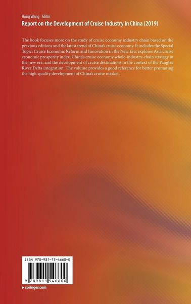Produktbild: Report on the Development of Cruise Industry in China (2019)