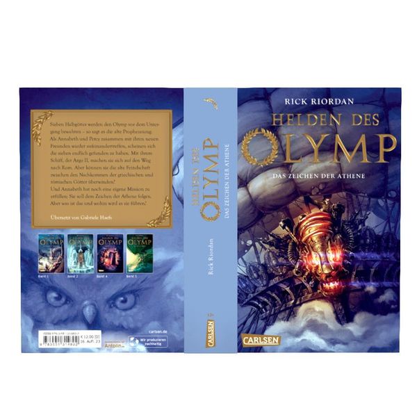 Das Zeichen der Athene / Helden des Olymp Band 3