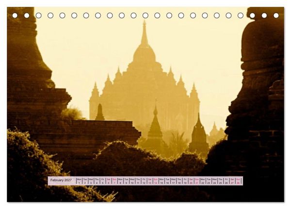 Produktbild: Spiritual Light of Asia (Desk Calendar 2027 DIN A5 landscape), CALVENDO 12 Month DeskCalendar
