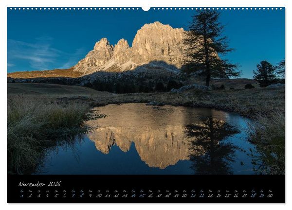 Produktbild: Dolomiten (Wandkalender 2026 DIN A2 quer), CALVENDO Monatskalender