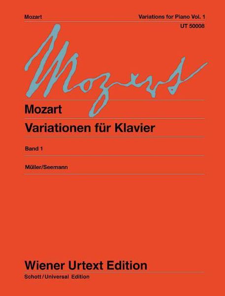 Produktbild: Mozart, W: Variationen