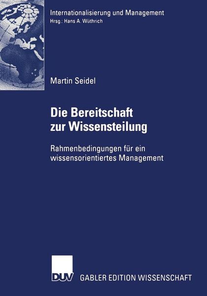 Produktbild: Die Bereitschaft zur Wissensteilung