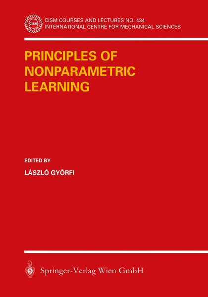 Produktbild: Principles of Nonparametric Learning