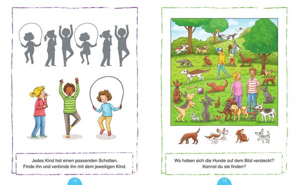 Produktbild: Mein superschlaues Vorschulbuch - Konzentration und Wahrnehmung