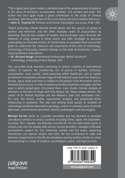 Produktbild: Criminology of Poisoning Contexts