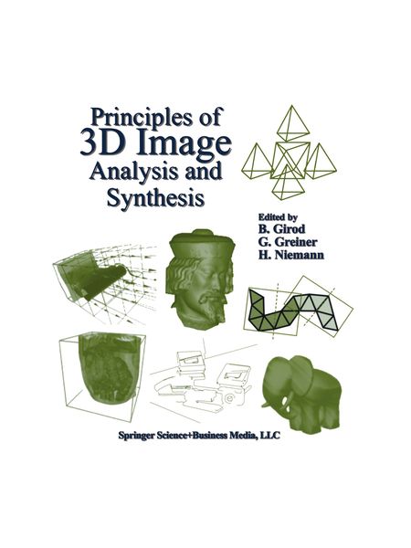 Produktbild: Principles of 3D Image Analysis and Synthesis
