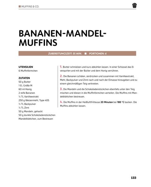 Produktbild: Hei&szlig;luftfritteuse GOLD Das Backbuch