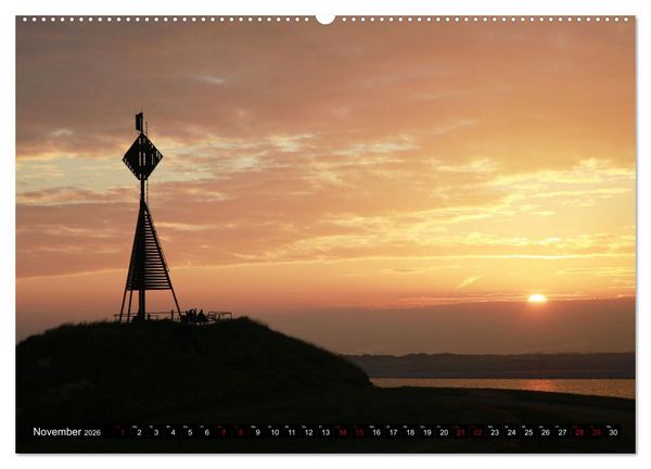 Produktbild: Insel Baltrum, Perle im Ostfriesischen Wattenmeer (hochwertiger Premium Wandkalender 2026 DIN A2 quer), Kunstdruck in Hochglanz