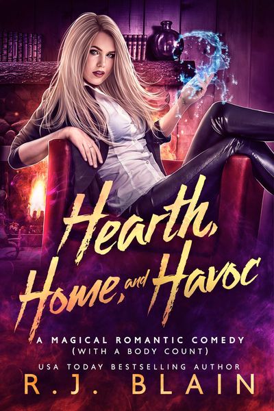Produktbild: Hearth, Home, and Havoc (A Magical Romantic Comedy (with a body count), #3)