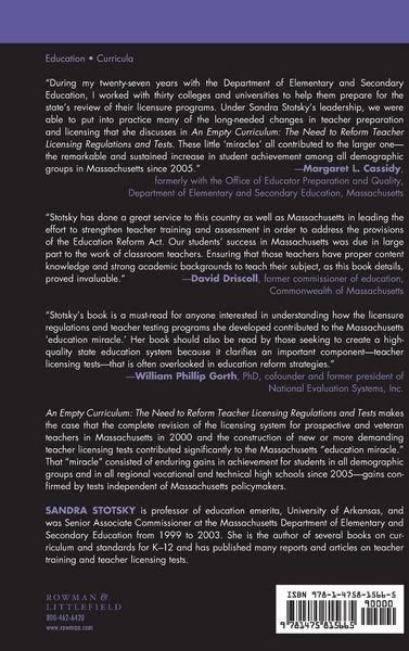 Produktbild: Empty Curriculum