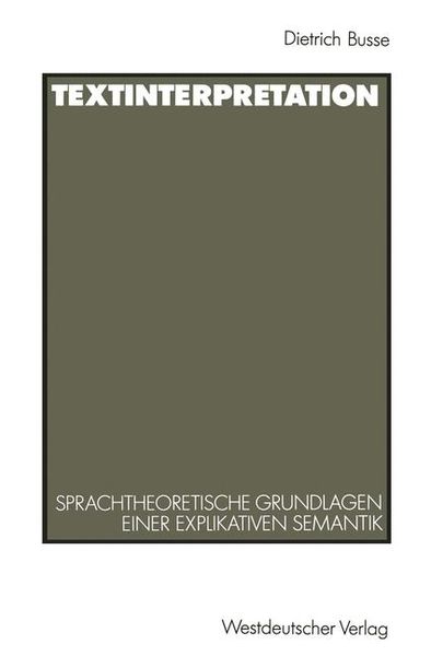 Produktbild: Textinterpretation