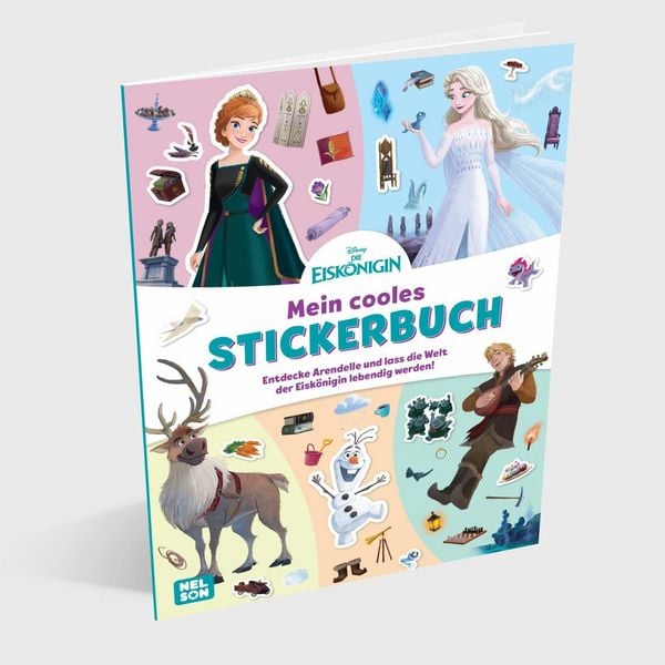 Produktbild: Disney Die Eisk&ouml;nigin: Mein cooles Stickerbuch