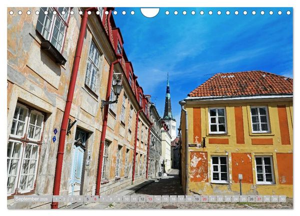 Produktbild: Die Altstadt von Tallinn (Wandkalender 2026 DIN A4 quer), CALVENDO Monatskalender