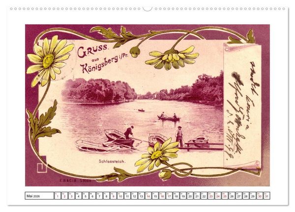 Produktbild: Gruss aus K&ouml;nigsberg (Wandkalender 2026 DIN A2 quer), CALVENDO Monatskalender