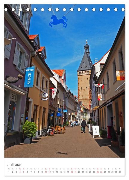 Produktbild: Speyer-Rund um die Maximilianstra&szlig;e (Tischkalender 2026 DIN A5 hoch), CALVENDO Monatskalender