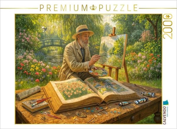 Produktbild: CALVENDO Puzzle Farbenzauber Kunst zwischen Seiten | 2000 Teile Lege-Gr&ouml;&szlig;e 90x67cm Foto-Puzzle f&uuml;r gl&uuml;ckliche Stunden