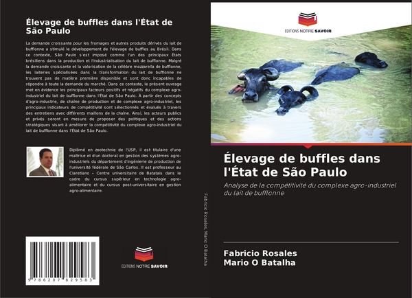 Produktbild: &Eacute;levage de buffles dans l'&Eacute;tat de S&atilde;o Paulo