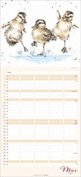 Produktbild: Happy Family Familienplaner 2027