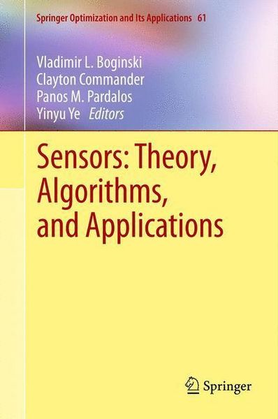Produktbild: Sensors: Theory, Algorithms, and Applications