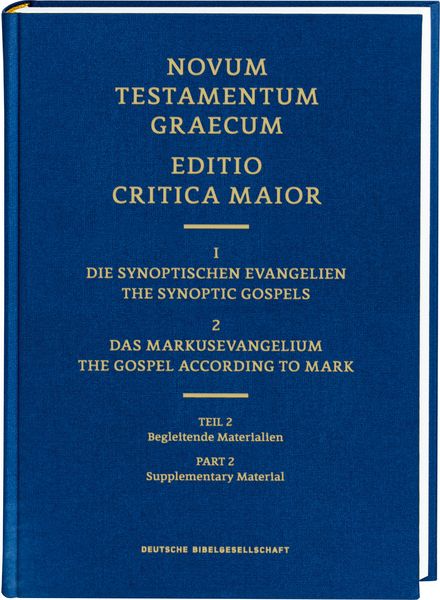 Produktbild: ECM I/2.2. Markusevangelium. Begleitende Materialien