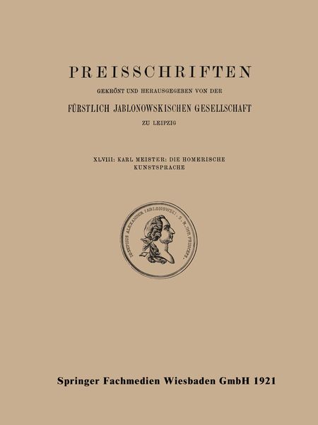 Produktbild: Die Homerische Kunstsprache
