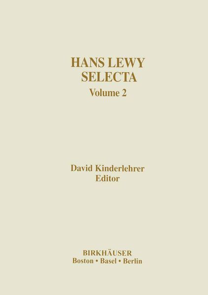 Produktbild: Hans Lewy Selecta