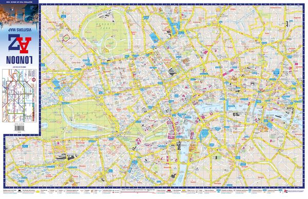 Produktbild: London A-Z Visitors Map