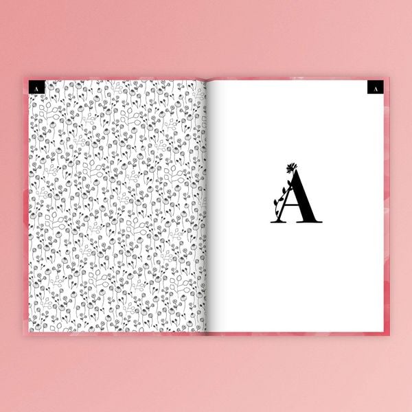 Produktbild: Adressbuch mit Geburtstagskalender | Kontaktbuch in DIN A5| Telefonregister & Adressbuch mit Telefonnummer, Adresse, E-Mail | Telefonbuch rosa