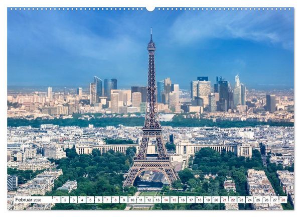 Produktbild: PARIS Franz&ouml;sisches Flair und Historie (Wandkalender 2026 DIN A2 quer), CALVENDO Monatskalender