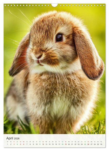 Produktbild: Tiermotive zum Verlieben (Wandkalender 2026 DIN A3 hoch), CALVENDO Monatskalender
