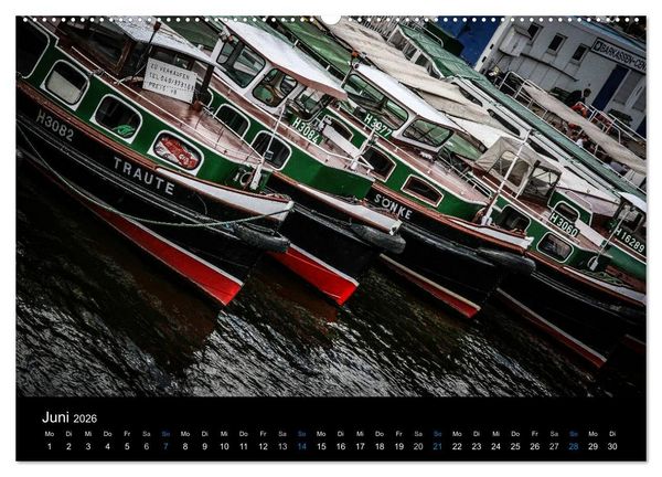 Produktbild: Hamburg (Wandkalender 2026 DIN A2 quer), CALVENDO Monatskalender