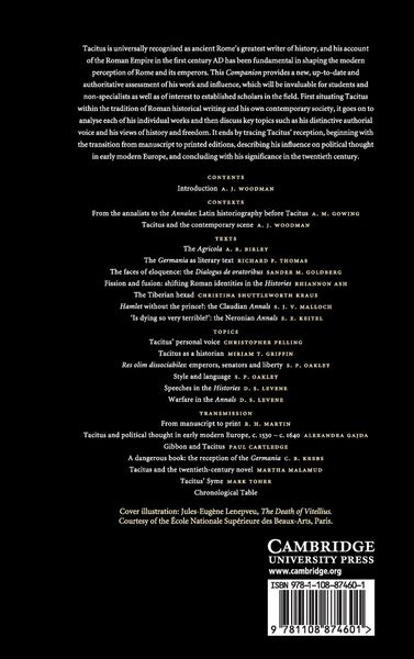 Produktbild: The Cambridge Companion to Tacitus